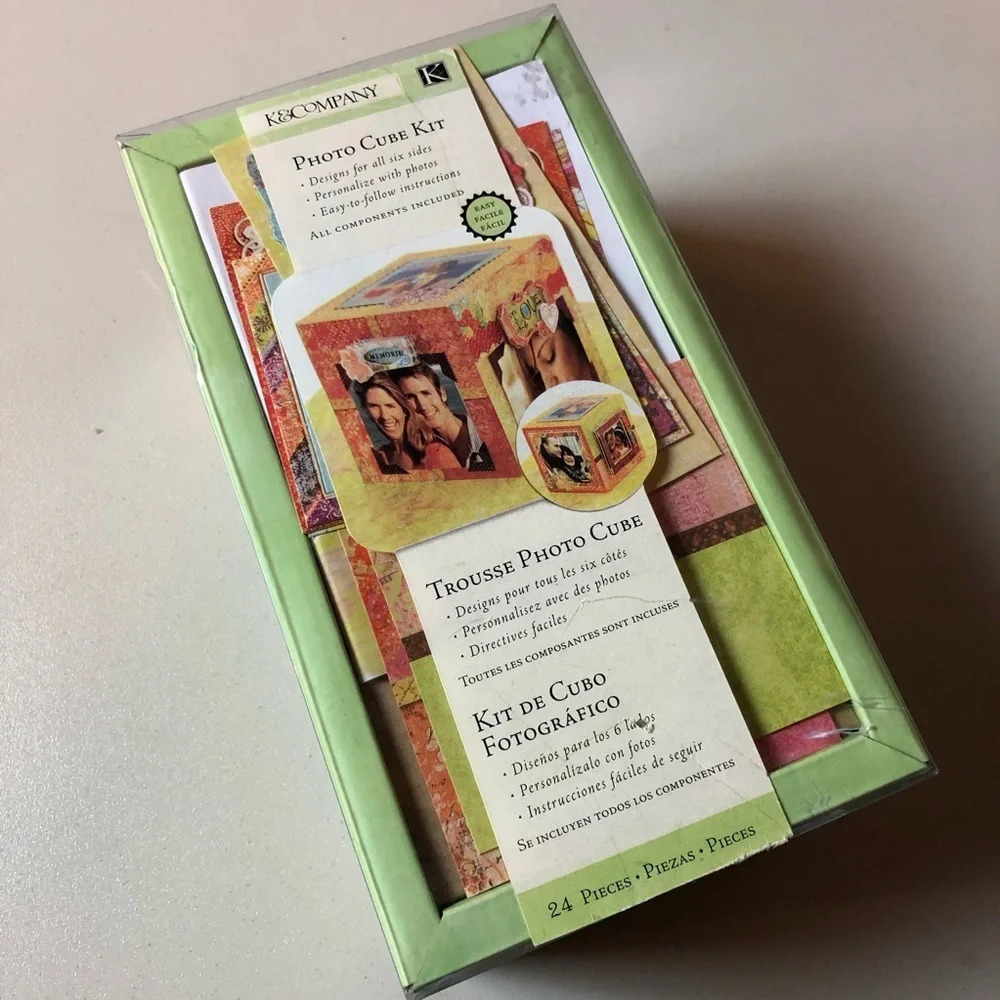 Photo Cube Kit NIB NWT K & Company